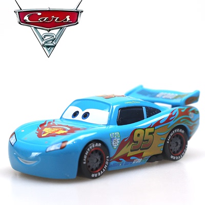 赛车总动员儿童玩具合金小汽车二代彩绘闪电麦坤男孩生日礼物玩具