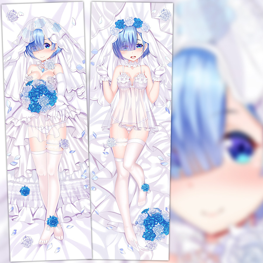 从零开始的异世界生活 动漫周边等身抱枕雷姆 蕾姆 2wt抱枕套定制