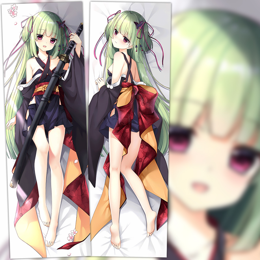 千恋万花周边 丛雨等身抱枕二次元动漫美少女等人高长靠枕含枕芯