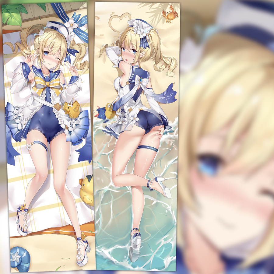 原神芭芭拉等身抱枕周边二次元抱