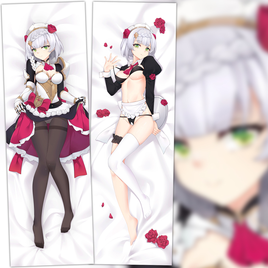 原创原神诺埃尔女仆动漫等身抱