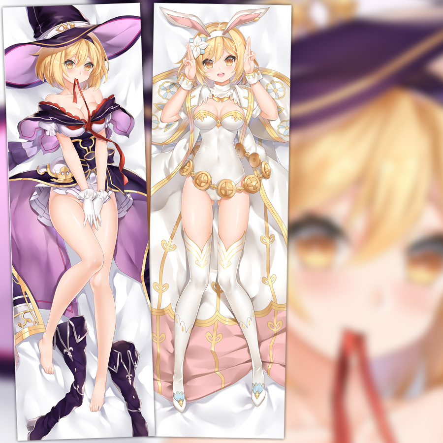 碧蓝幻想姬塔万圣节动漫等身抱