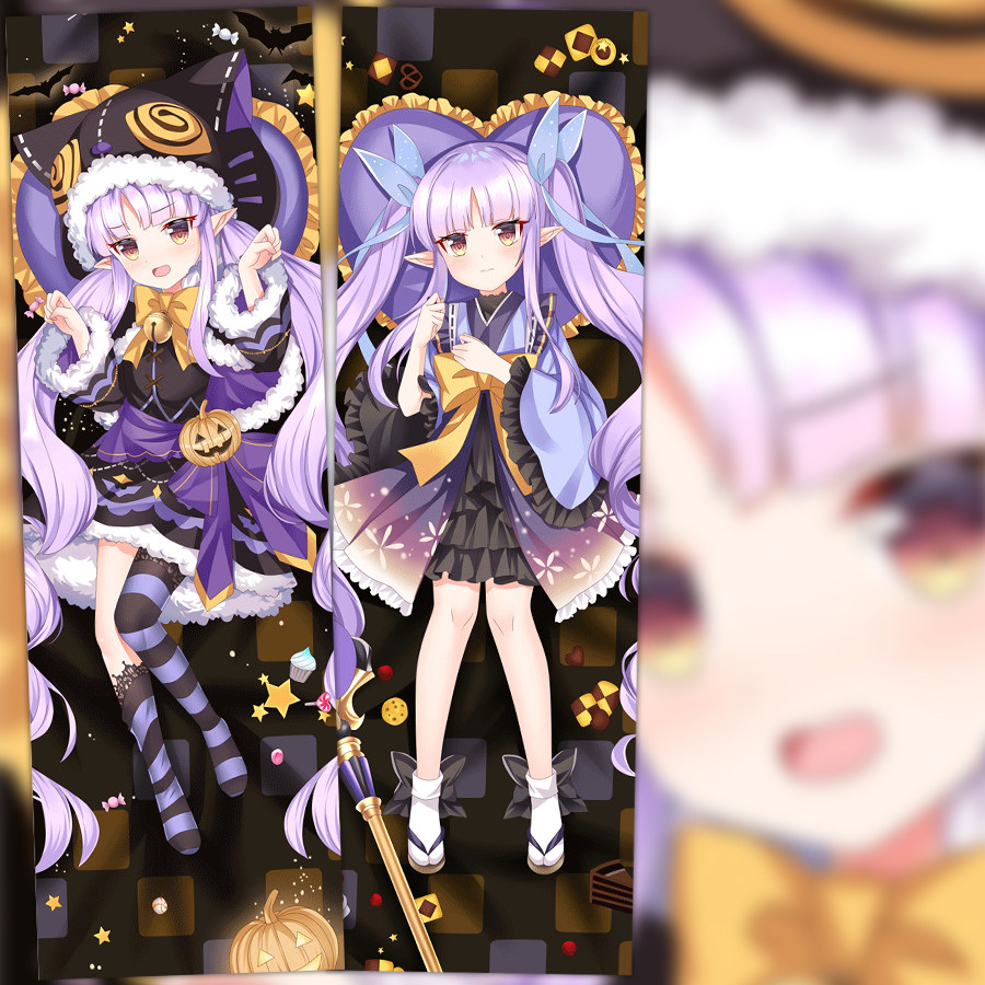 公主连结!冰川镜华动漫双面等身抱枕舒适长靠枕方枕周边生日礼物