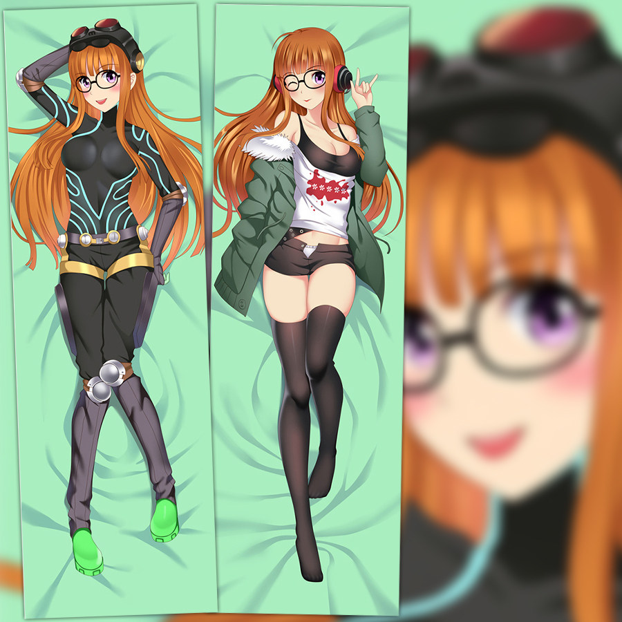 女神异闻录5 persona5 佐仓双叶 动漫等身抱枕 2wt抱枕套