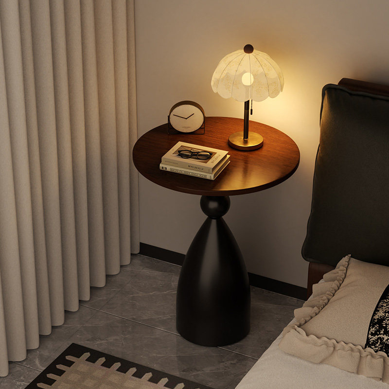 中古风客厅沙发实木边几角几法式复古卧室设计感边桌床头柜小桌子,住宅家具,角几/边几,淘宝优惠券,粉丝福利购,淘宝优惠卷