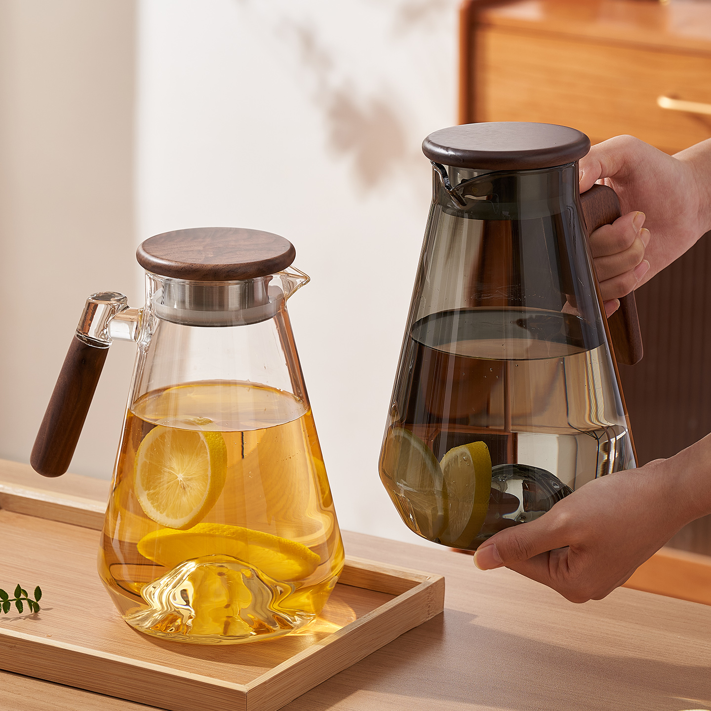 玻璃冷水壶耐高温大容量