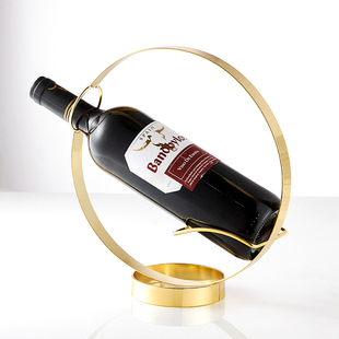 酒柜客厅 红酒架摆件葡萄酒架欧式 创意现代简约展示架酒瓶架个性