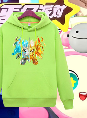 蛋仔派对cos服装周边衣服蛋仔派对卫衣同款面具儿童18cm成人23cm