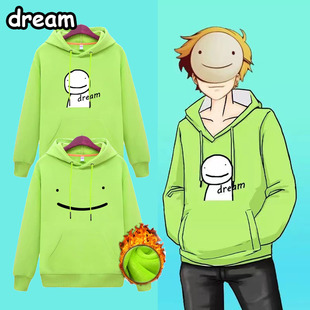 dream卫衣同款 周边衣服我 面具儿童18cm成人23cm 世界cos服装 我