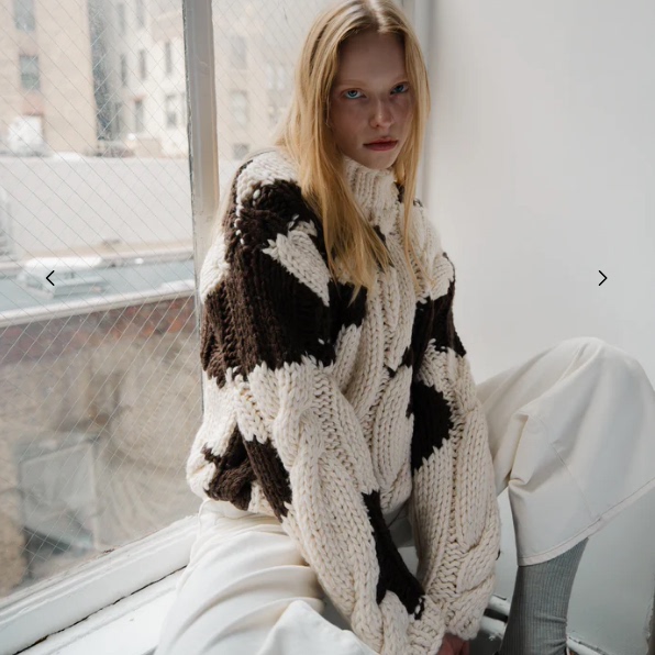 THETOE出口日本纯手工棒针