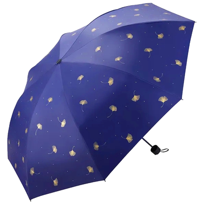天堂伞女士黑胶遮阳伞晴雨伞