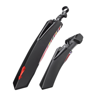 自行车挡泥板26寸通用山地车前后泥瓦挡板带反光条单车配件大全