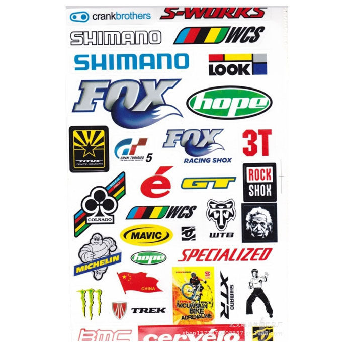 Autocollant pour vélo - Ref 2280301 Image 3