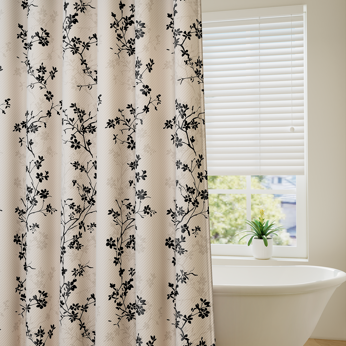 卫生间免打孔防水防霉遮挡浴帘布浴室淋浴洗澡帘隔断窗帘挂帘门帘