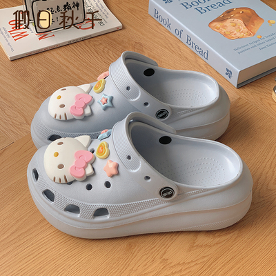 假日秋千2026新款EVA泡芙洞洞鞋