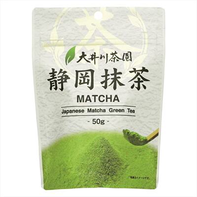 日本代购 静冈县产大井川茶园静冈抹茶粉 茶道烘焙均可50g