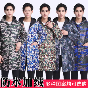 高品质工地干活耐磨新款弹力加棉外套男女休闲大码长衣工作服防风