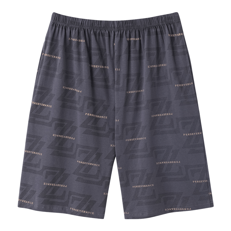 莫代尔睡裤男五分裤夏季宽松特大码纯棉短裤沙滩裤200斤250斤6XL