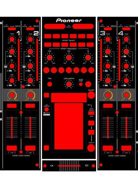 先锋DJM2000 DJM20000NEXUS混音台面板保护膜黑色原版贴膜PVC材料