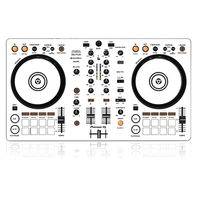 DDJ-FLX4贴膜一体机flx4控制器打碟机ddjflx4贴纸白色细磨砂材料