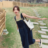 货已出!!!2023年新款大码牛仔背带裙女宽松高腰1622-P95-K148，女装连衣裙，浙宝179