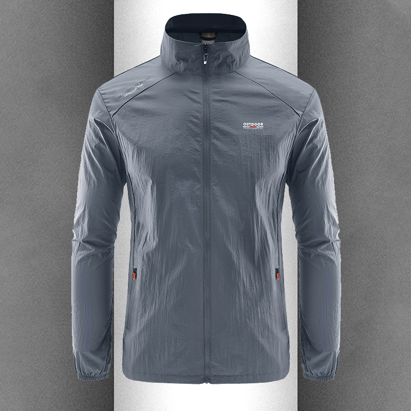 防晒衣男2025新款夏季薄款透气防紫外线户外钓鱼防晒服超薄外套潮