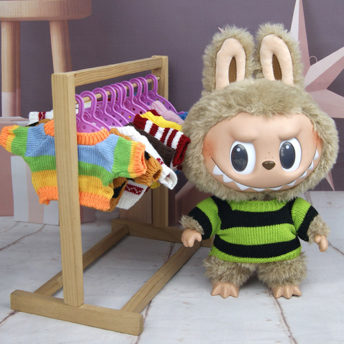 针织毛衣衣服着替换装