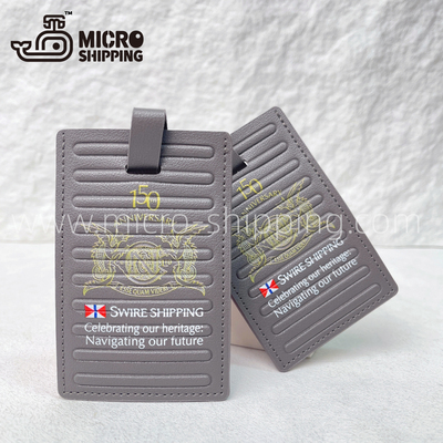 航运SWIRESHIPPING行李牌PU皮革卡套软胶硅胶吊牌商务礼品展会礼