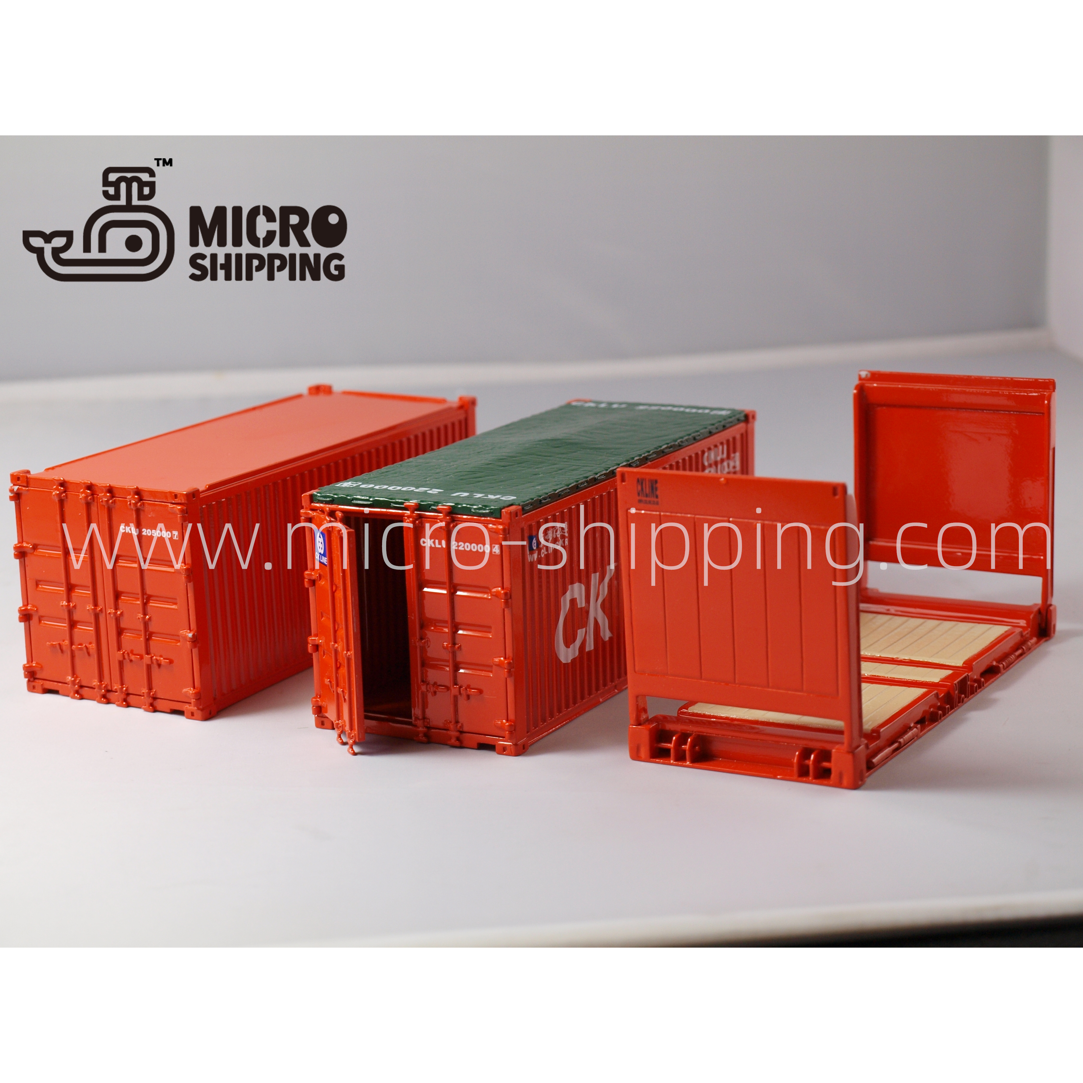 1:50 12cm 合金集装箱模型金货柜模型个性化定制航运工具