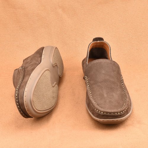 黄师傅手工鞋爆款高端头层牛皮皮鞋软底软皮2025百搭手工豆豆鞋男