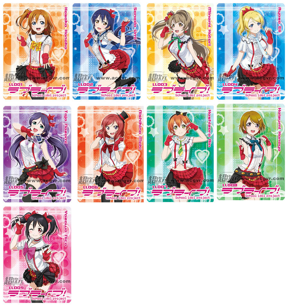 love live ll打歌服泳装系列超次元ar卡动漫周边ar卡牌南小鸟妮可