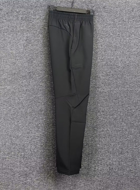 安踏大师腰型动裤男2025冬季新款防泼水加绒直筒休闲裤152547510N