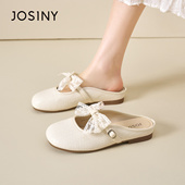 勃肯鞋 时尚 舒适优雅舒软鞋 卓诗尼2026春夏新款 潮流气质休闲半拖鞋