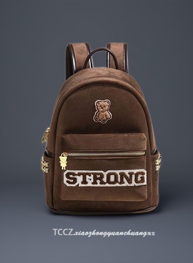 双肩包2024新款秋冬旅行原创小众高级感书包女大学生上课通勤背包