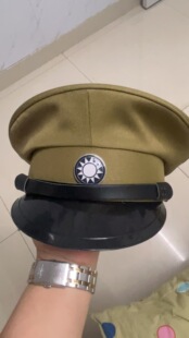 大檐帽子苏联政委帽子高端大盖帽关东军舞台帽子东北军舞台表演帽