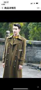 民国服装北洋军阀军统套装少帅大帅大衣影楼景点民国风帅气婚纱照