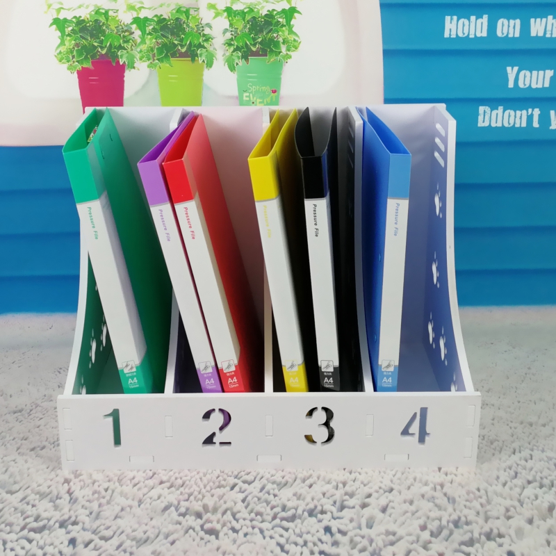 4格A4文件框书立果兔组合