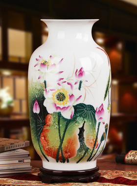 景德镇名家风作品手绘粉彩陶瓷器