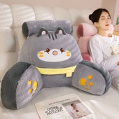 床头软包靠枕大靠背垫沙发抱枕靠垫宿舍学生护腰枕头床上儿童看书