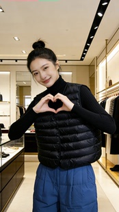 女士精品防风冬季好棉服轻薄加厚V领内外穿可搭马甲保暖时尚洋气