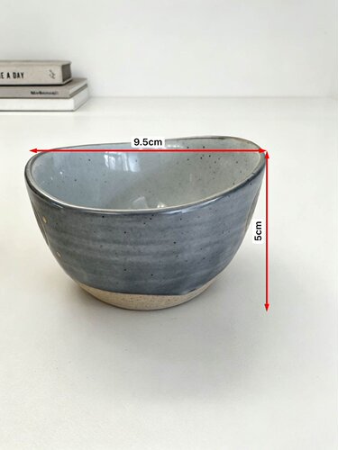 满19包邮！手作粗陶异形酸奶碗  侘寂风异形手握杯微瑕@7-11@
