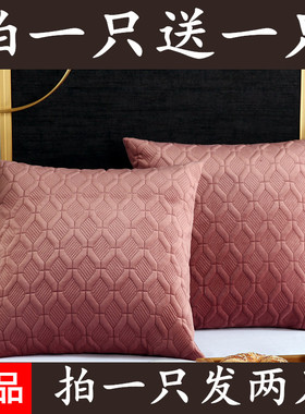 高端加厚天鹅绒抱枕床头靠垫抱枕套沙发靠背汽车办公室腰靠枕头