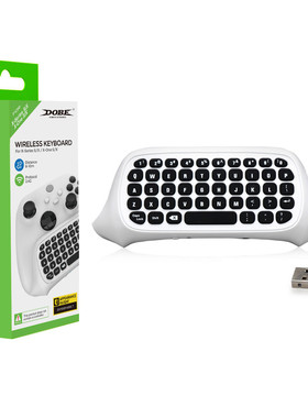 闪狐原装xboxone s手柄键盘xbox series xsx one无线手柄打字键盘