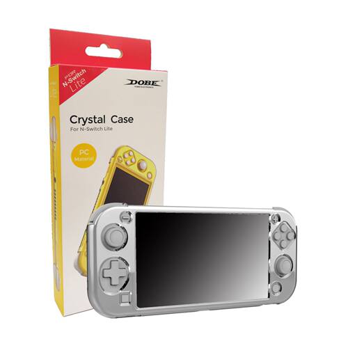 DOBE原装 新款switch ns Lite水晶壳NS mini分体保护套透明壳配件