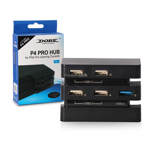 DOBE正品原装 PS4 Pro HUB USB3.0 USB拓展分线器 集线转接器配件