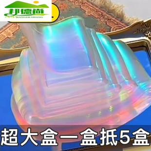 m家网红正版 黏土水晶泥玩具 儿童大盒安全无毒 起泡胶史莱姆套装