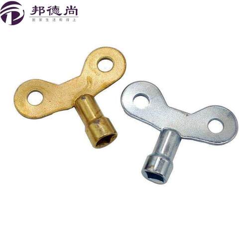 4分内径方形金属水龙头开关 带手柄蝴蝶式传统卫浴配件 帛家品牌