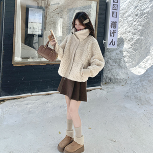 现货 271-9279P195K288 新款皮毛一体外套图片