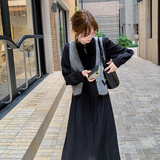 现货新款连衣裙+小香风马甲两件套271-8105P155K218，女装连衣裙，浙宝271