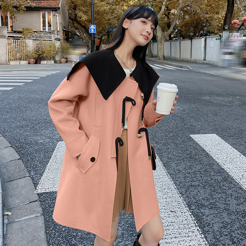 现货271-7505-P185新款毛呢外套控268,女装毛呢外套,浙宝271